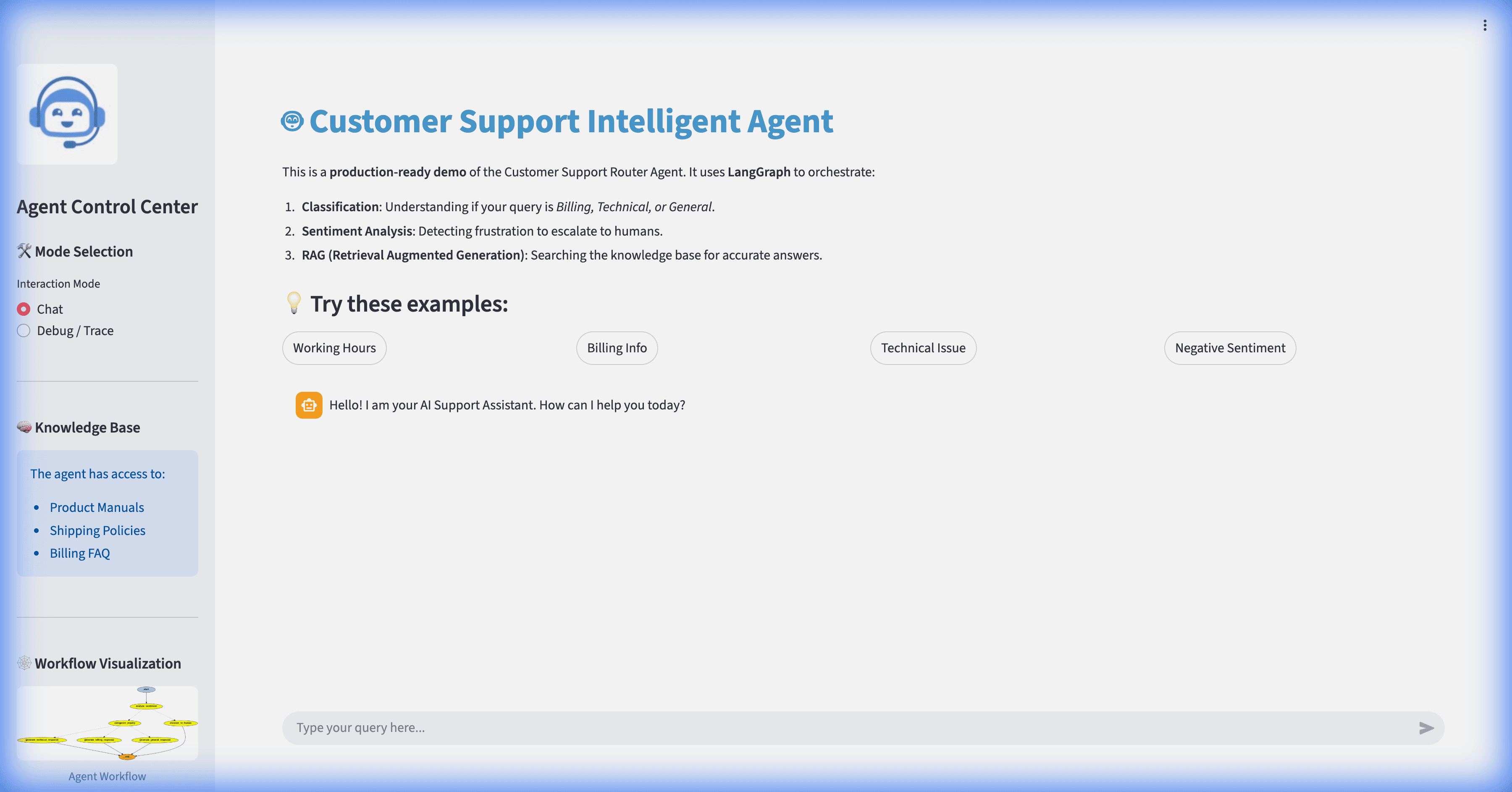 Support Triage Copilot Interface