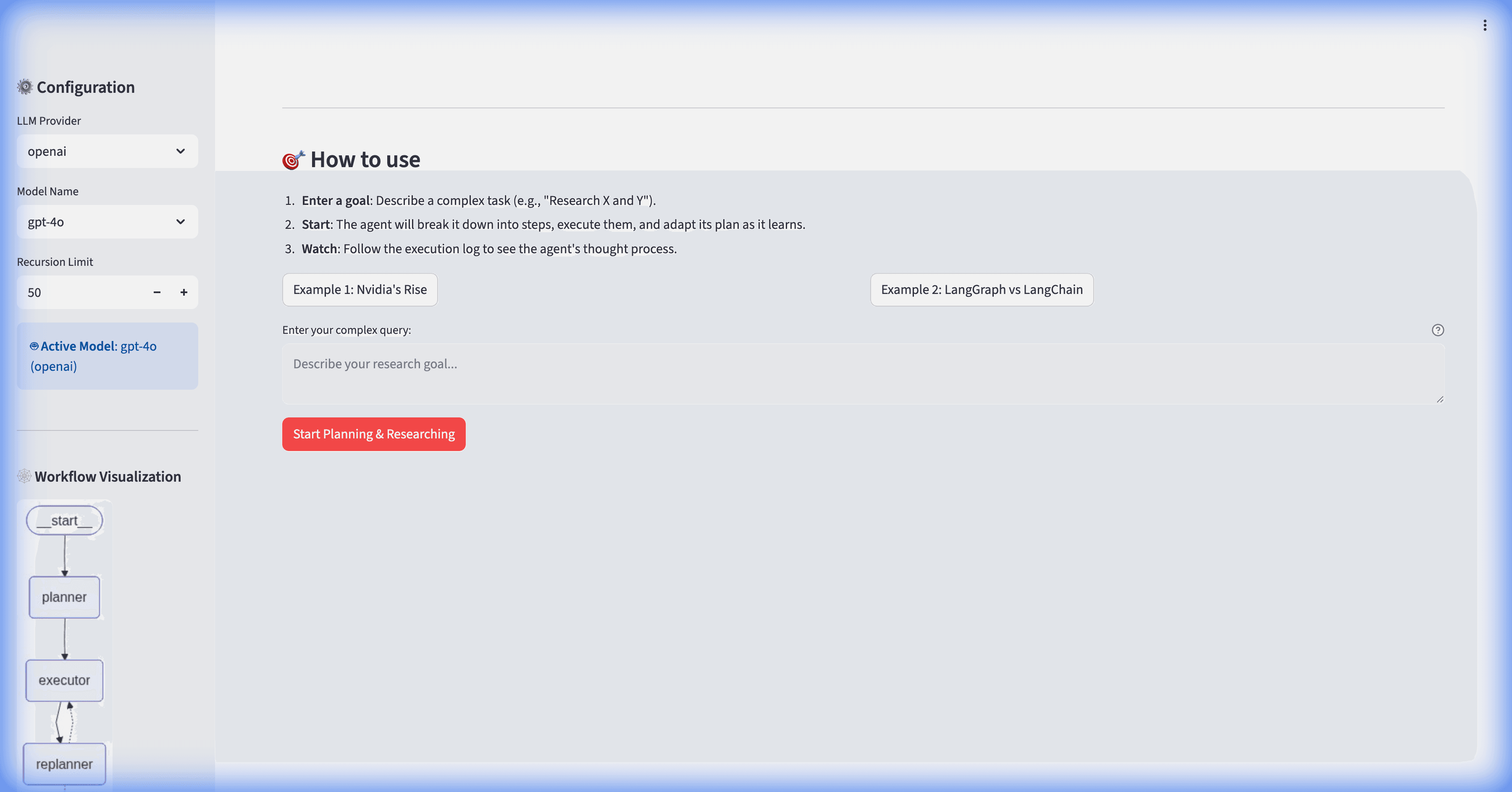Operations Manager Interface